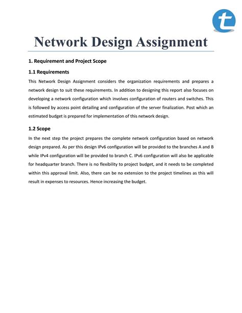 Network Design Assignment By Total Assignment Help Issuu