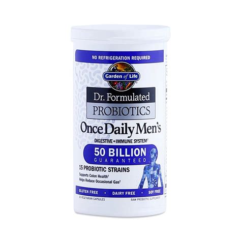 Once Daily Mens Probiotic By Garden Of Life Thrive Market