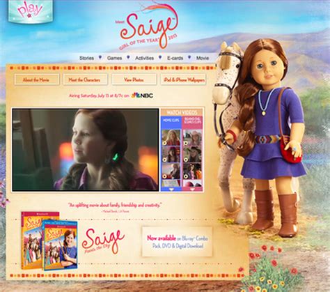 Watch New American Girl Doll Movie Saige On Nbc Saturday