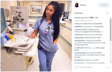 Is This The Worlds Sexiest Nurse Websites Instagrammers Think So