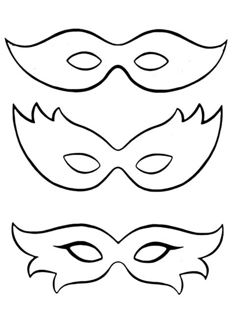 Moldes De Máscaras De Carnaval Para Imprimir Atividades Para Baixar
