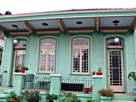 Colorful Bywater Homes In An Artistic Neighborhood Of New Orleans New
