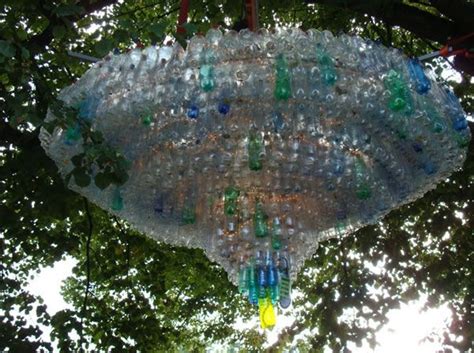 Ecostepmes Plastic Bottle Chandelier Glass Bottles Art Bottle