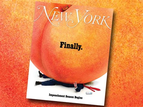 Trump Gets Squashed By A Giant Peach On New York Magazines Cover Ad Age