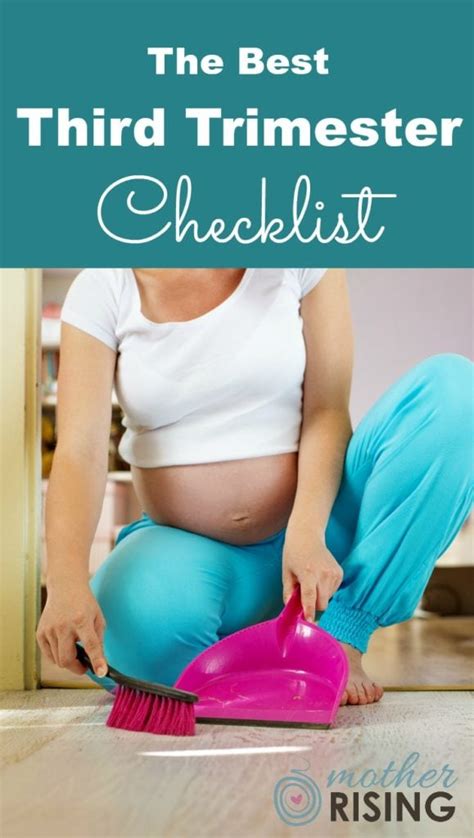 The Best Third Trimester Checklist Mother Rising