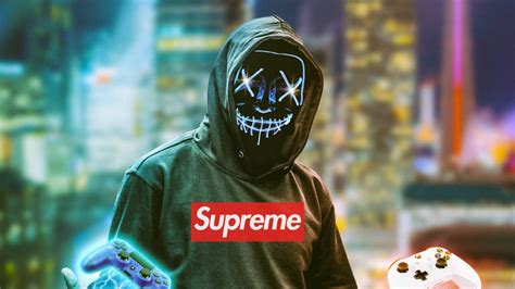 Download Cool Supreme Purge Mask Wallpaper