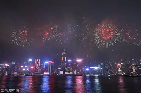 Hong Kong Holds Fireworks Show To Celebrate Lunar New Year China Plus
