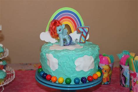 My Little Pony Rainbow Dash Birthday Party Ideas Photo 5 Of 10