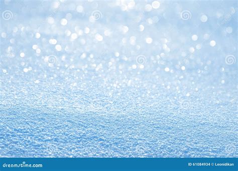 Snow Background Stock Photo Image Of Bright Gleam Gentle 61084934