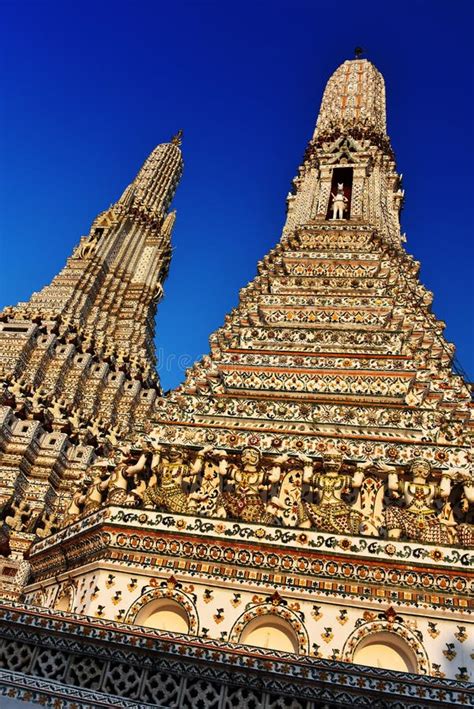 Wat Arun Ratchawararam A Buddhist Temple In Bangkok Thailand Stock