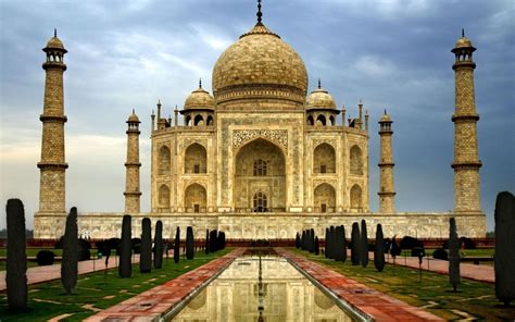 Taj Mahal India Scenery Wallpaper 2560x1600 Download