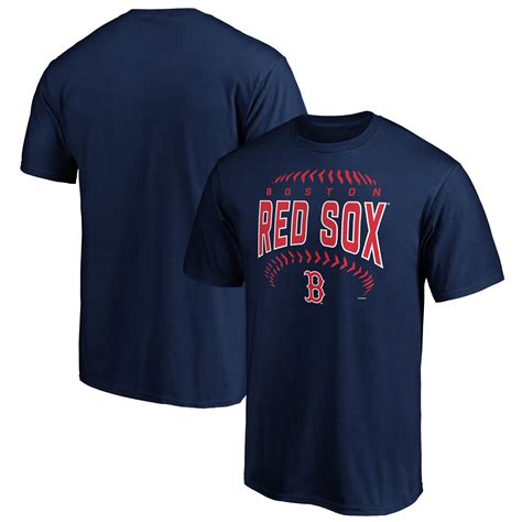 boston red sox fanatics branded adrenaline zone t shirt navy