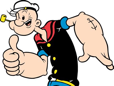 Popeye Cartoon Png Clipart Full Size Clipart 1464035 Pinclipart