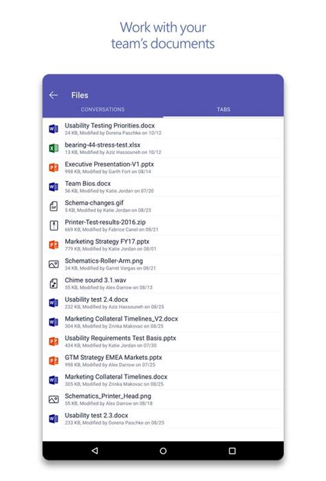 Try the latest version of microsoft teams 2021 for microsoft teams is a useful app that makes it possible for the members of a team to work together even when they're not in the office. Microsoft Teams APK Download - Free Business APP for ...