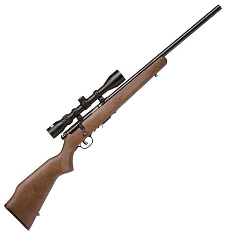 Savage 93r17 Gvxp Satin Blued High Luster Wood Bolt Action Rifle 17