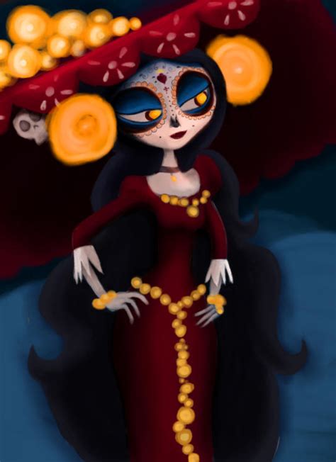 La Muerte The Book Of Life Fanart By Dasevachen On Deviantart