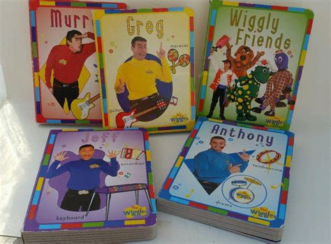 The Wiggles Book Set Greg Anthony Jeff Murray Wags Dorothy Hardcover