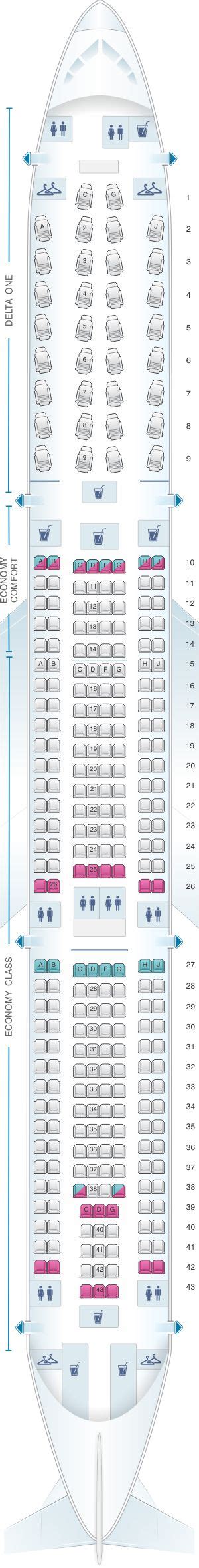 Seat Map Airbus A330 300 333 Boeing Air France Airbus