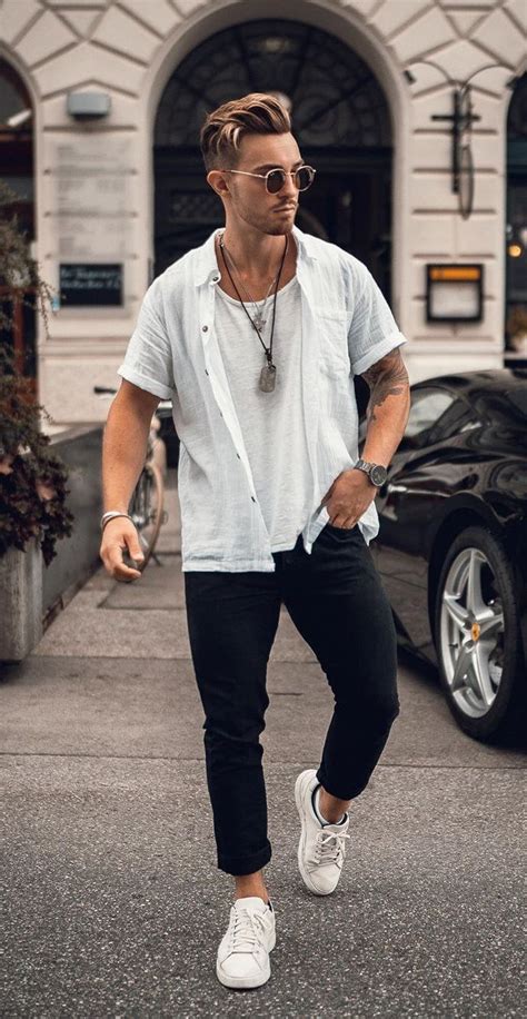 20 Cool Ootd Fashion For Men To Try This Season Men Fashion Casual Outfits Mens Outfits