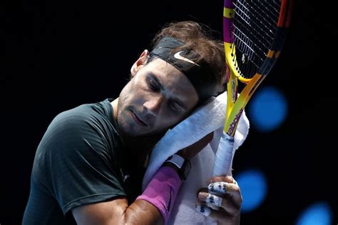 Rafael nadal of spain returns a shot in the men's doubles gold medal match against horia tecau rafael nadal and marc lopez of spain in action during a men's doubles quarterfinals match. Rafael Nadal has had some physical problems in recent days: Lorenzo Sonego's coach