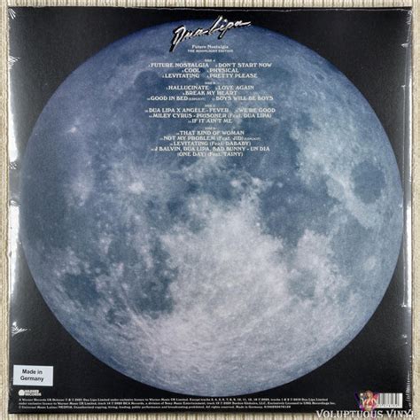 Dua Lipa Future Nostalgia The Moonlight Edition 2021 2 X Vinyl