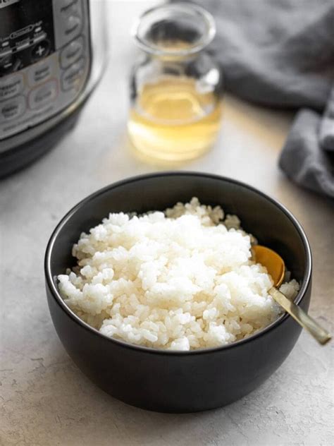 Instant Pot Sushi Rice Perfectly Seasoned Real Vibrant