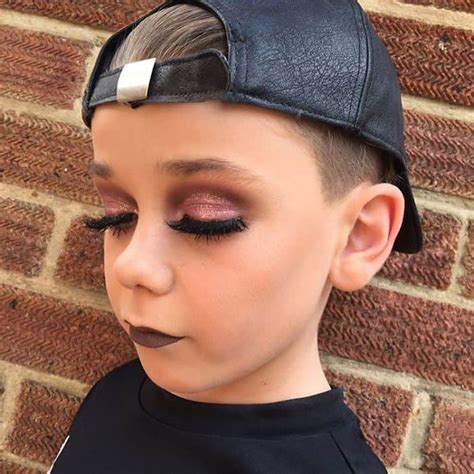 10 Year Old Becomes Internet Sensation For His Enviable Makeup Skills