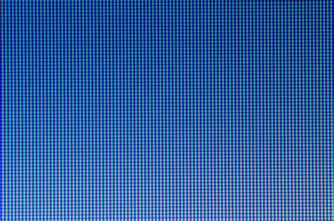 Closeup Of A Led Screen In Blue Stock Photo Download Image Now Istock
