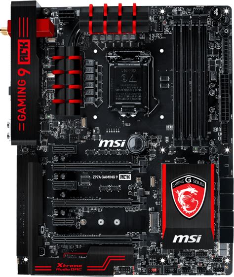 Msi Z97a Gaming 9 Ack Motherboard Specifications On Motherboarddb