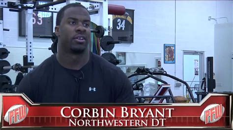 Corbin Bryant Prepares For The Nfl Draft Youtube