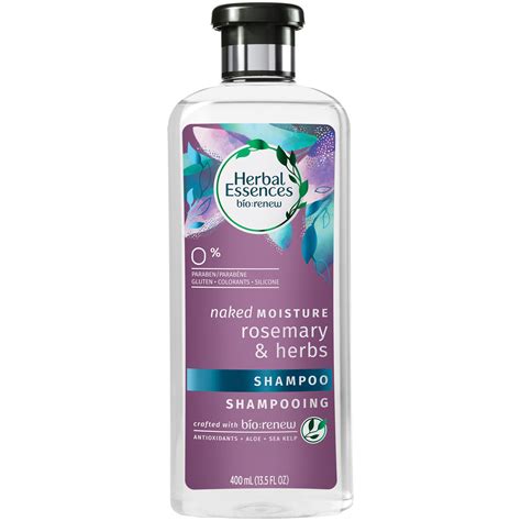 Herbal Essences Biorenew Rosemary And Herbs Naked Moisture Shampoo 135 Fl Oz