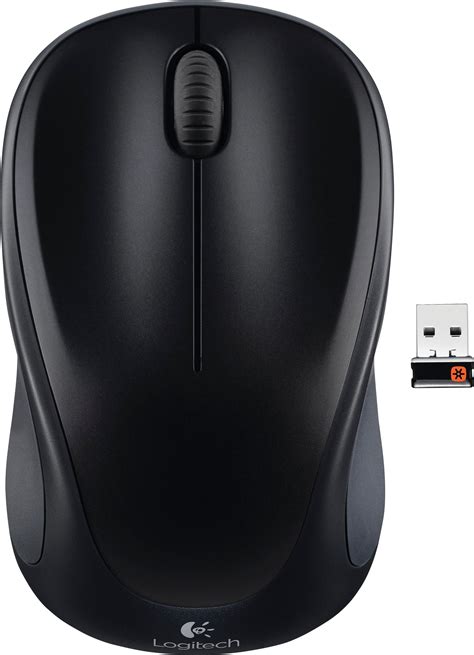 Best Buy Logitech M317 Wireless Optical Mouse Black 910 003416