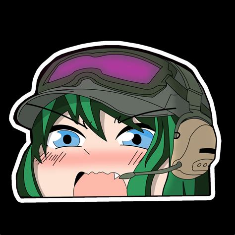 Wondering if anyone knows of a good site for quality decals to let everyone know how much of a degenerate i am. Peeker Anime Peeking Sticker Car Window Decal PK427 Ela ...