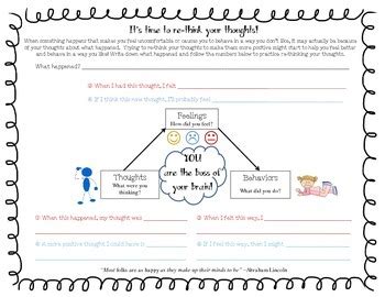 Grocery store picture perfect scavenger hunt made easy for kids. Cognitive Triangle Student Worksheet by Confessions of a ...