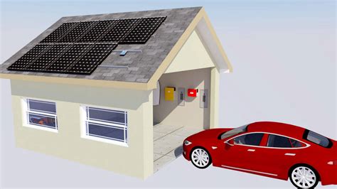 Tesla Powerwall With Solar Panels