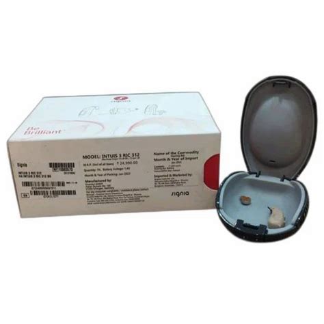 Siemens Signia Intuis 3 Ric 312 Hearing Aid 20 At Rs 20000box In New