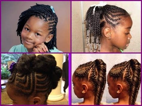 After all, kids should be allowed to be kids without worrying about their hair. Cute Hairstyles For Black Little Girls - YouTube