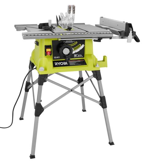 Ryobi 10 Inch Portable Table Saw With Quickstand The Home Depot Canada