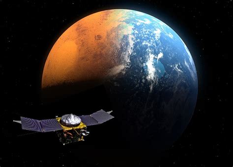Nasas Maven Orbiter 3 Weeks And 4 Million Miles From Mars