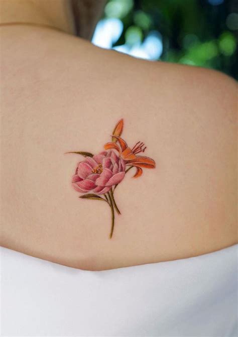 50 Stunning Flower Tattoos 42 Demi Rose Nyo