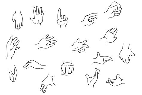 How To Draw Cartoon Hands Tutorial