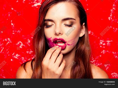 Sexy Girl Rubbing Image And Photo Free Trial Bigstock