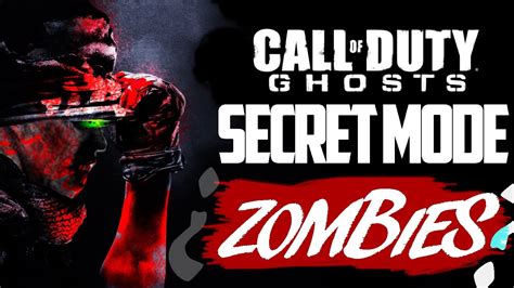 Call Of Duty Ghosts Possible Secret Mode Reveal Date Zombies