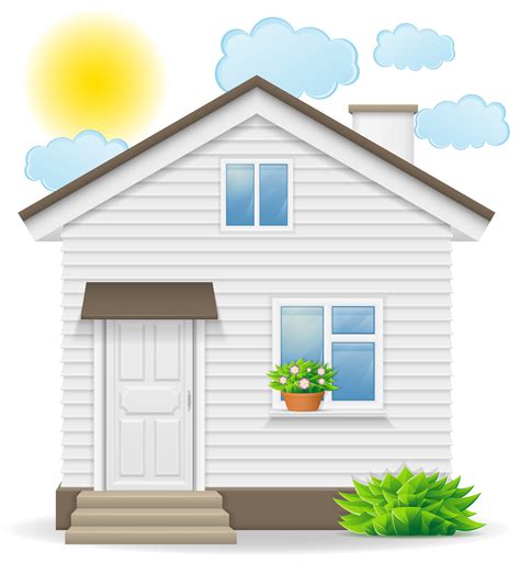 Small Country House Vector Illustration 514734 Vector Art At Vecteezy