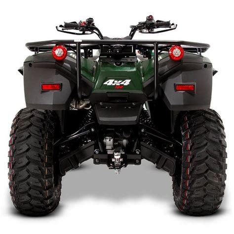 Les sensations du vtt, le confort du quad, des 4 roues, pour découvrir un paysage extraordinaire sur des chemins faciles ou un peu techniques, juste pour l'adrénaline contrôlée. SMC MAX 700 675cc 4x4 Green Road Legal Utility Quad Bike