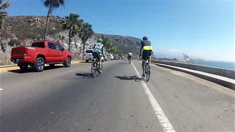 Rosarito Ensenada Bike Ride Last Few Miles Youtube