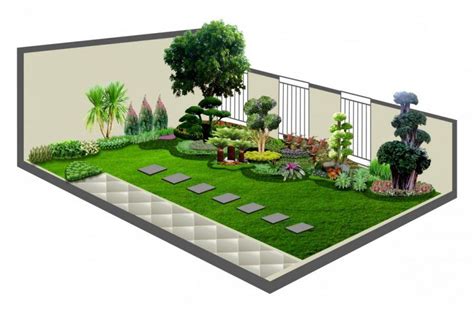 Intip Yuk ! 5 Tips Mudah Mendesain Taman Samping Rumah yang Sempit