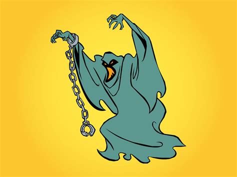 Cartoon Ghost Vector Art And Graphics