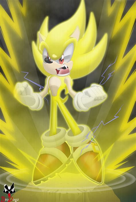 Super Sonic Supercharged By Brodogz On Deviantart