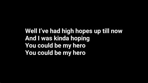 Yours Truly High Hopes Lyrics Youtube